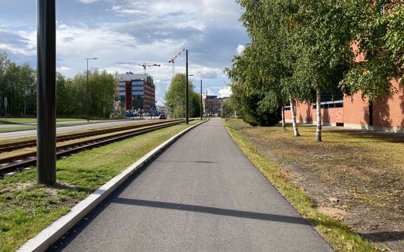 A view from Aalto Otaniemi campus