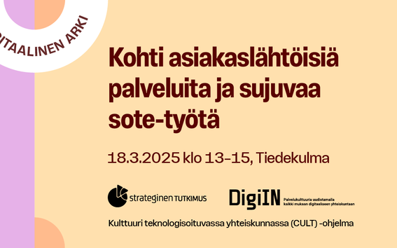 Kutsu seminaariin 18.3.2025 klo 13-15 Tiedekulmaan