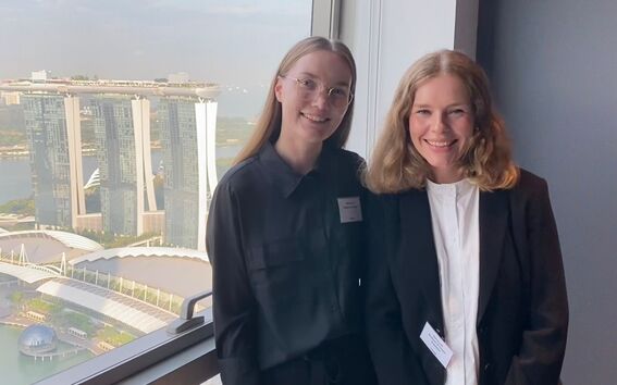 Student in Singapore for internship