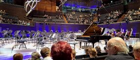 concert in the Music hall in Helsinki