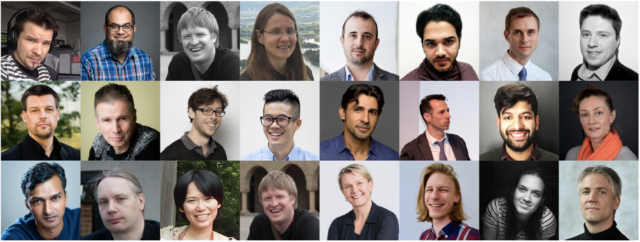 HelsinCHI network people smiling in portraits