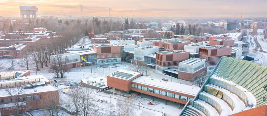 Areal view of Otaniemi Campus