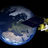 Earth and satellite. Attribution: ESA–J. Huart, CC BY-SA IGO 3.0.