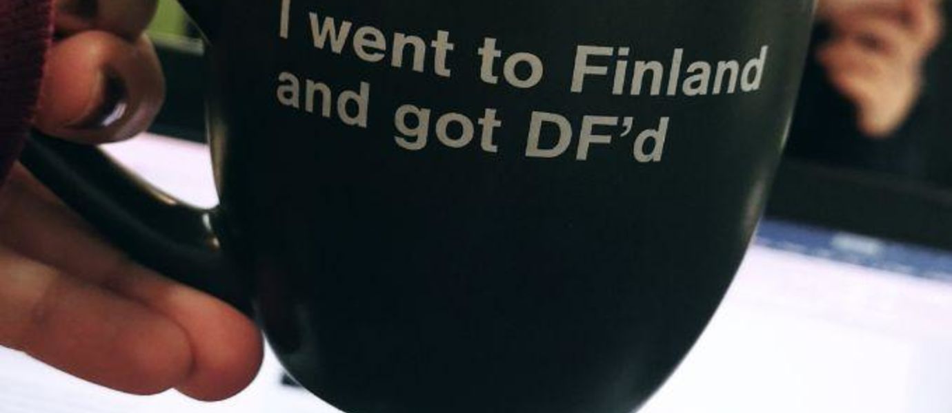 Design Factory coffee cup