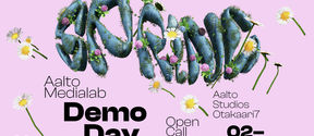 Aalto Media Lab Spring Demo Day 2023 poster