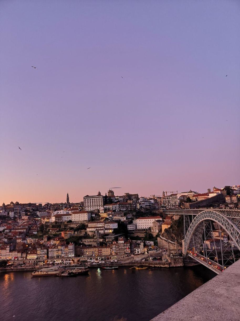 Porto is so beautiful when the sun sets.