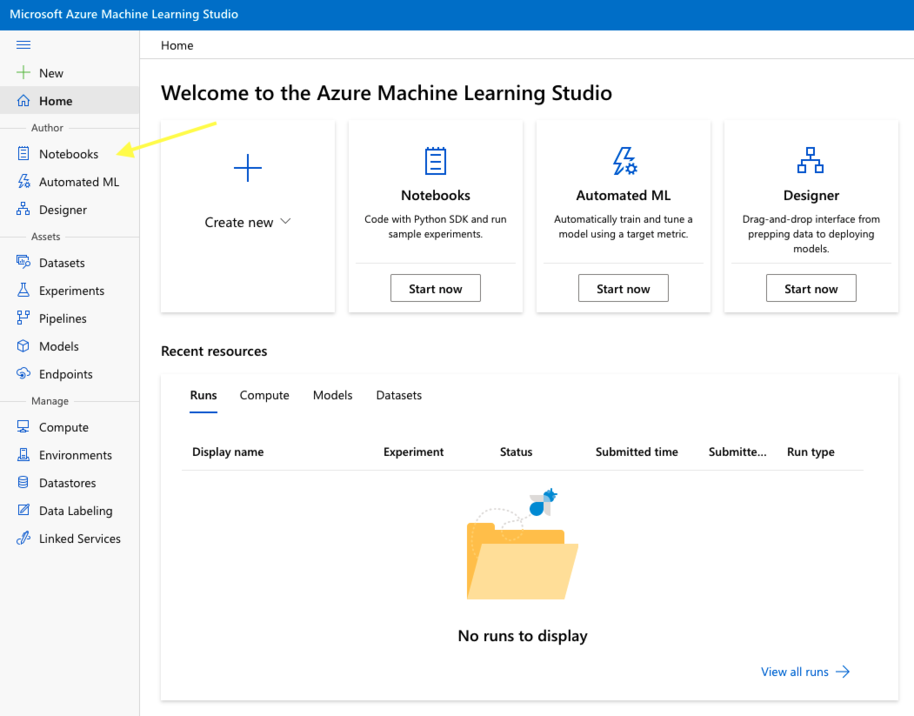 Azure Machine Learning Studio 